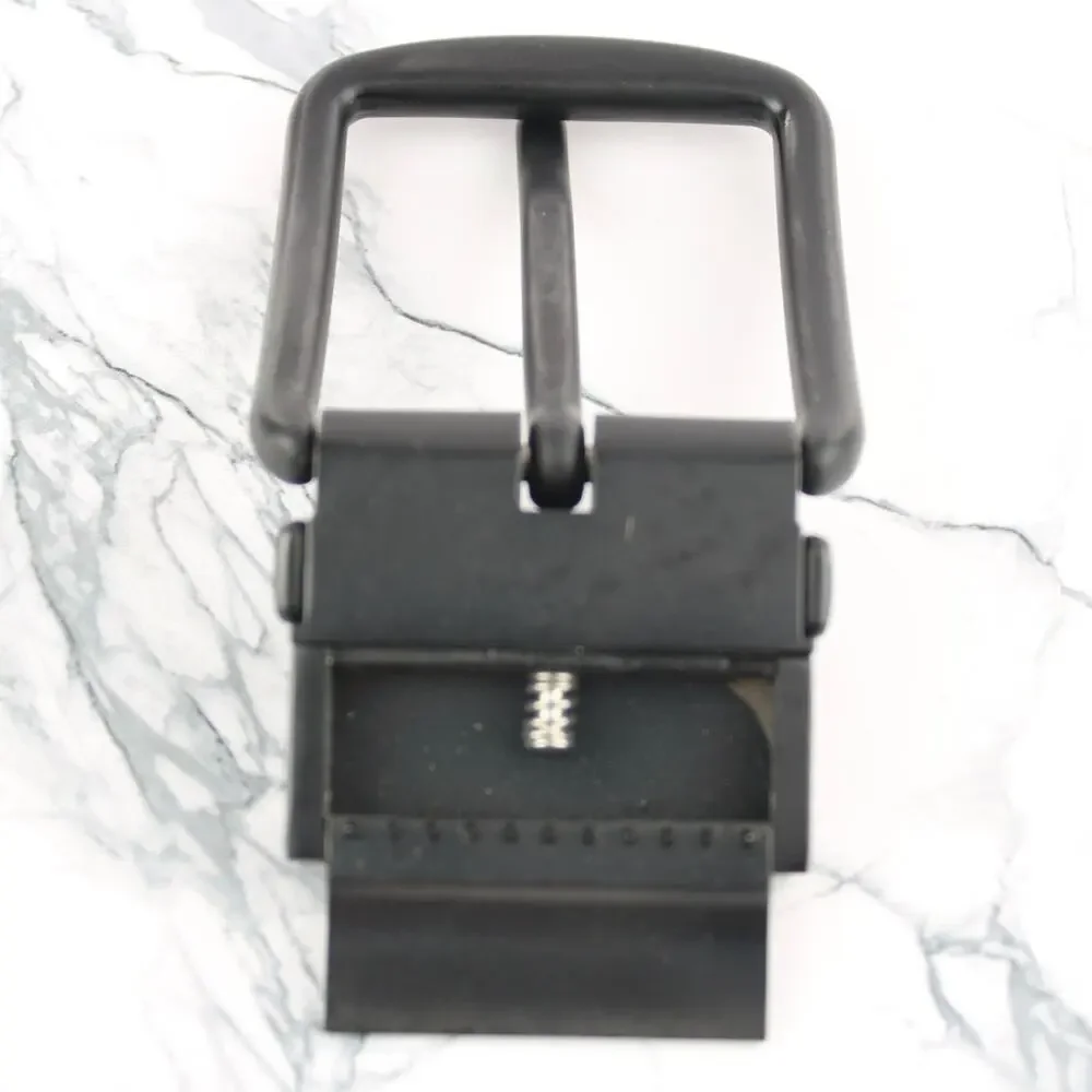 Coach Black Metal Spring Buckle Clasp